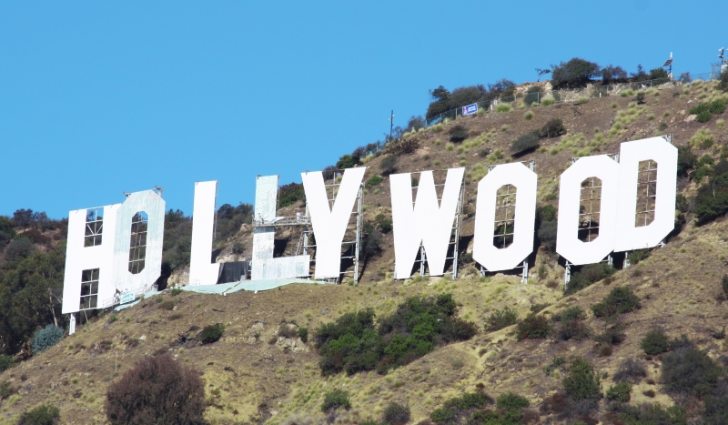 hollywood sign