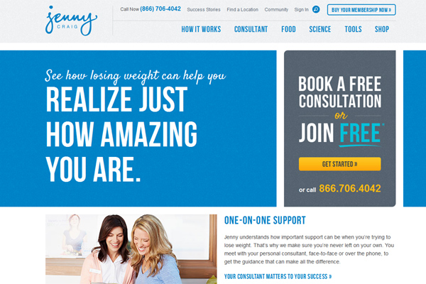 jenny craig website